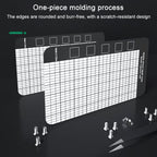 10pcs Anti-Loss Magnetic Screw Mat, 14.5 x 4.5cm, 17.9 x 6.5cm