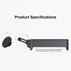 Car Screen Magnetic Phone Holder Mount with Extension Arm, For Honda 11th Gen Civic / Integra 2022-2025, For Honda XR-V 2023-2024 / Vezel 2023, For Honda ZR-V 2022-2023 / HR-V 2023, For Honda Accord 2018-2022 10.25 inch Screen                          ...
