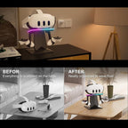 WG67 RGB Cool Lighting VR Display Stand, For Meta Quest 2 / 3 / 3S