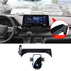 Car Screen Phone Holder Mount with Extension Arm, For Toyota Sienna 2021-2026 12.3 inch, For Toyota Sienna 2021-2023 8 inch, For Toyota Sienna 2024 10.25 inch, For Toyota BZ4 2022 / BZ4X 12.3/8 inch, For Toyota Bozhi BZ3X 2025 14.6 inch                ...