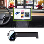 Car Screen Phone Holder Mount with Extension Arm, For Tesla Model 3 19-22 / Model Y 21-24 15 inch, For Tesla Model 3 / Model Y 23-25 15.4 inch, For Tesla Model X / Model S 23-24 17 inch
