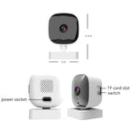 Wireless WiFi Smart High-Definition Wide-Angle Surveillance Camera, 30W Pixels, 300W Pixels