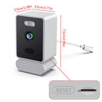 Wireless WiFi Smart Window Surveillance Camera, 2.4GHz, 5.0GHz