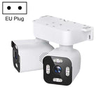 5MP Dual-Lens Dual-Pan Tilt Rotating WiFi Camera, EU Plug, US Plug