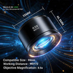 2uul MS05 55MM WD172 0.5X Lens for 2uul MC7060 Microscope, 2uul MS05