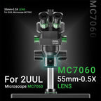 2uul MS05 55MM WD172 0.5X Lens for 2uul MC7060 Microscope, 2uul MS05