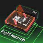 2uul PH11 Motherboard PCB Delamination Rebonding HOT-BLOCK Preheater, EU Plug, US Plug