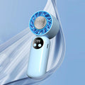 WD-01 Mini Ice Cooling Handheld Fan with Digital Display