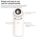 F03 High Speed Folding Handheld Fan with Digital Display
