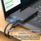 WG135 USB 3.0 Male to Male Bi-directional External Hard Drive Enclosure Data Cable, 0.3m, 0.5m, 1m, 1.5m, 2m, 3m, 5m