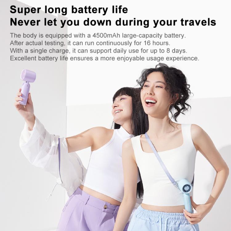 M03 Plus High Speed ??Silent Handheld Fan with Digital Display