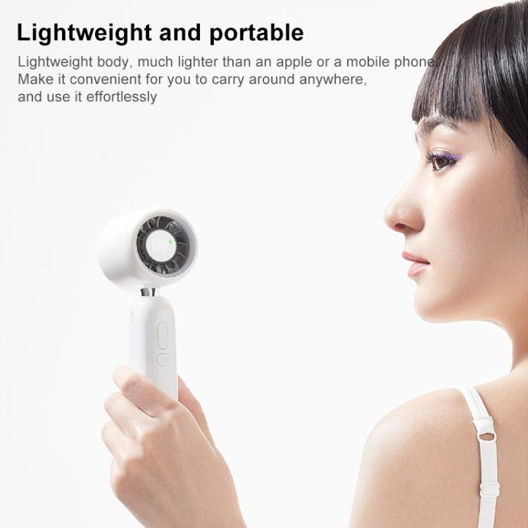 M03 Plus High Speed ??Silent Handheld Fan with Digital Display