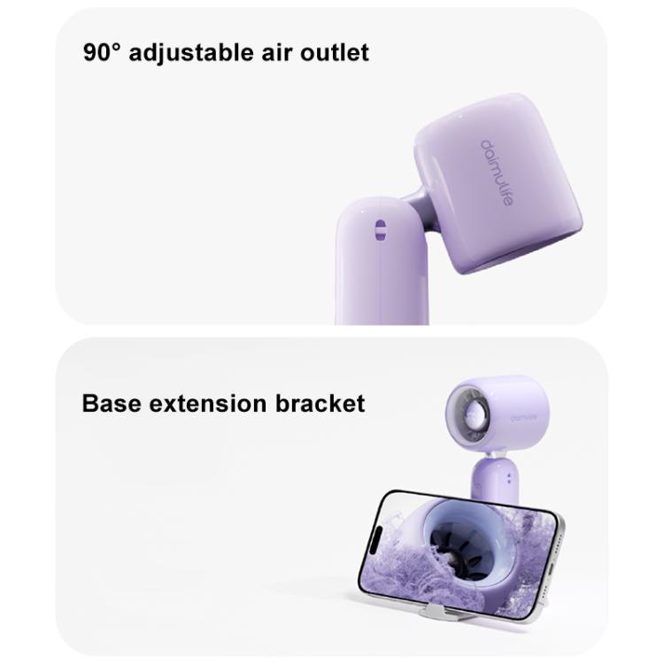 M03 Plus High Speed ??Silent Handheld Fan with Digital Display