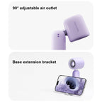 M03 Plus High Speed ??Silent Handheld Fan with Digital Display