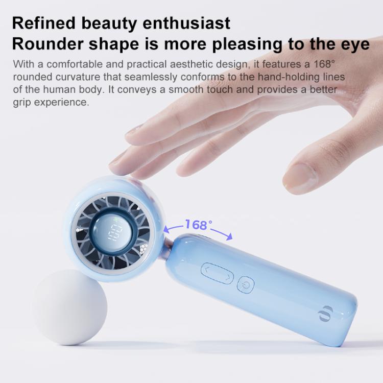 M03 Plus High Speed ??Silent Handheld Fan with Digital Display