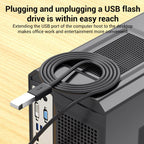 WG138 USB 3.0 Male to Female Extension Cable Extended Data Transfer Cord for Computer U-disk Mouse, 0.3m, 0.5m, 1m, 1.5m, 2m, 3m, 5m