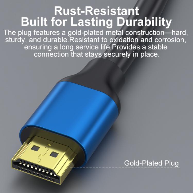 HDMI 2.0 High-Speed 4K Ultra HD Gold-Plated Connection HDTV Video Cable, 0.5m, 1m, 1.5m, 2m, 3m, 5m, 10m, 15m, 20m