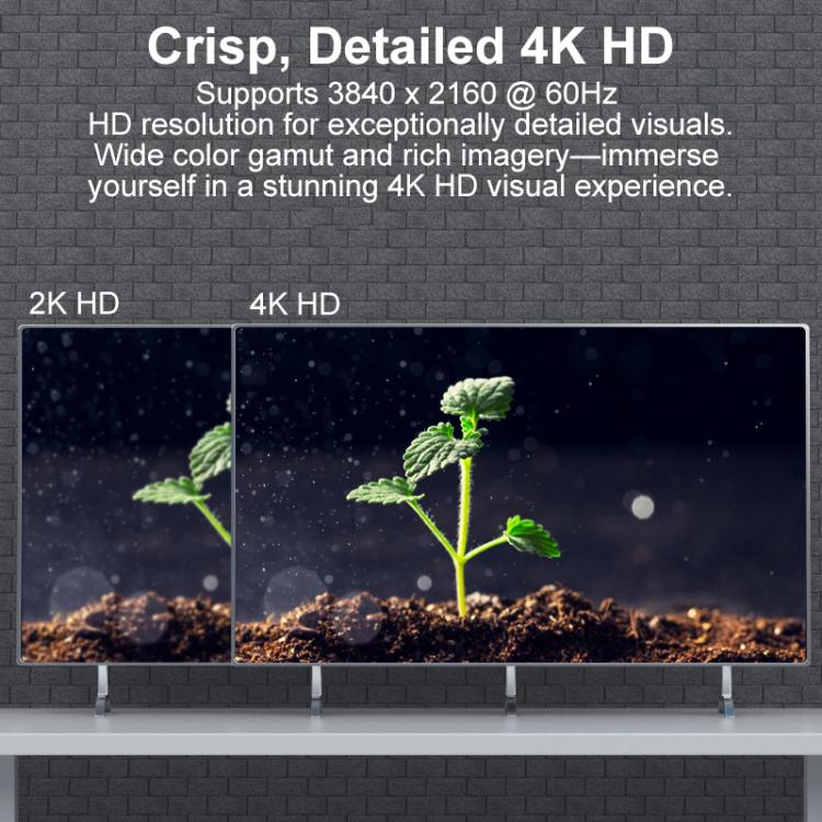 HDMI 2.0 High-Speed 4K Ultra HD Gold-Plated Connection HDTV Video Cable, 0.5m, 1m, 1.5m, 2m, 3m, 5m, 10m, 15m, 20m