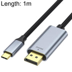 Type-C to DisplayPort 1.4 Ultra HD 8K Video Adapter Braided Cable, 1m, 2m, 1m 8K Bidirectional, 1.5m 8K Bidirectional, 2m 8K Bidirectional, 3m 8K Bidirectional