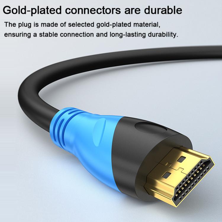WG143 HDMI Cable 2.0 Version 4K/60HZ TV Data Connection Cable, 0.5m, 1m, 1.5m, 2m, 3m, 5m, 10m, 12m, 15m, 20m