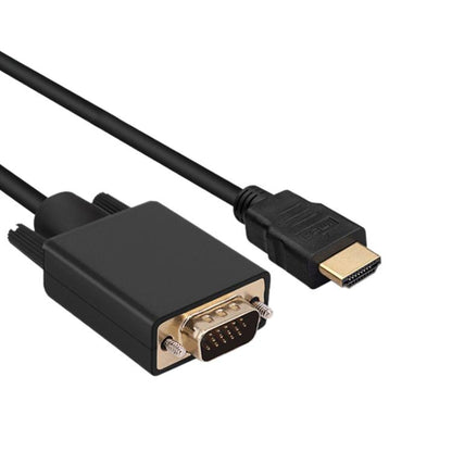 WG146 1080P HDMI to VGA Computer Monitor Adapter Cable, Length: 1.8m