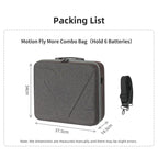 For DJI Avata 360 Sunnylife Carrying Hard Travel Storage Bag, Easy Carrying Combo Bag, 5-Batteries Combo Bag, 6-Batteries Combo Bag