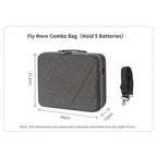 For DJI Avata 360 Sunnylife Carrying Hard Travel Storage Bag, Easy Carrying Combo Bag, 5-Batteries Combo Bag, 6-Batteries Combo Bag