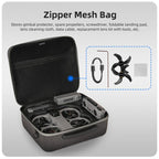 For DJI Avata 360 Sunnylife Carrying Hard Travel Storage Bag, Easy Carrying Combo Bag, 5-Batteries Combo Bag, 6-Batteries Combo Bag