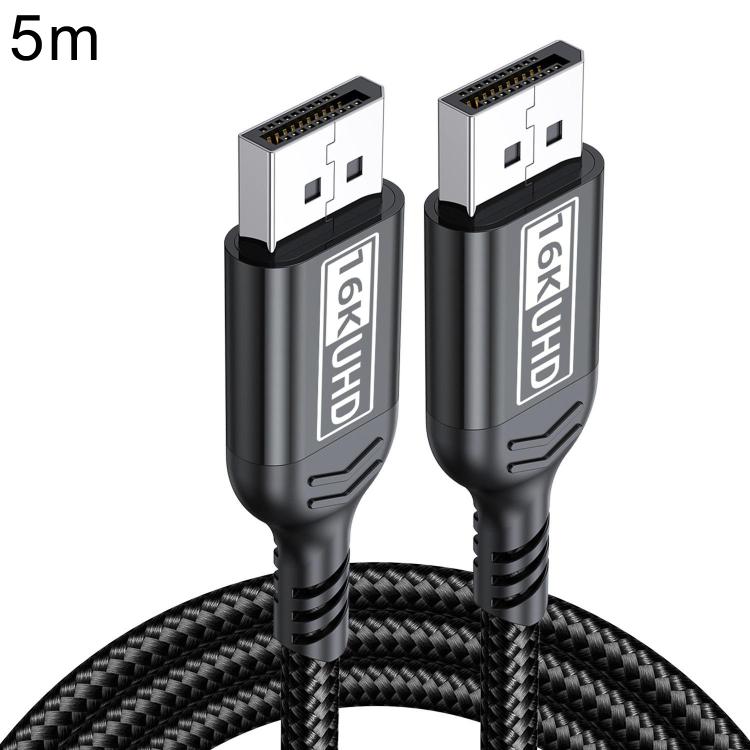 DP to DP 2.1 16K Gaming HD Cable Monitor Adapter Cable, 1m, 2m, 3m, 5m