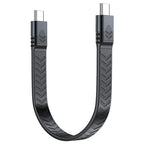 USB5 240W 16K 80Gbps Type-C to Type-C For Thunderbolt 5 Full Function FPC Cable Data Cable