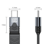 USB5 240W 16K 80Gbps Type-C to Type-C For Thunderbolt 5 Full Function FPC Cable Data Cable