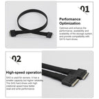 WG181 OculinkSFF-8611 8I to SFF-8611 8I High-speed Data Transmission Connection Cable, WG181