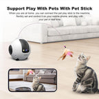 SriHome DH013 Plus 4MP Smart Pet Robot Camera with Auto-Charging Dock, US Plug, UK Plug, EU Plug, AU Plug