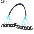 WG214 Six-Head SATA 3.0 High-Speed Hard Drive Data Cable, 0.5m, 1m