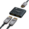 WG234 2 In 1 Outt DP 16K Bi-Direction Switcher Ultra-HD Video Converter, 16K Switcher(Black)