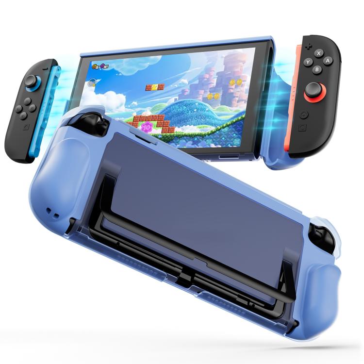 XDcase Transparent Armor Soft-Touch TPU Protective Case with Front Cover, For Nintendo Switch 2