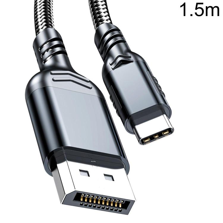 WG226 16K Ultra HD Type-C to DP 2.1 Display Cable Thunderbolt Adapter Cable No Logo, 1.5m No Logo, 1.8m No Logo