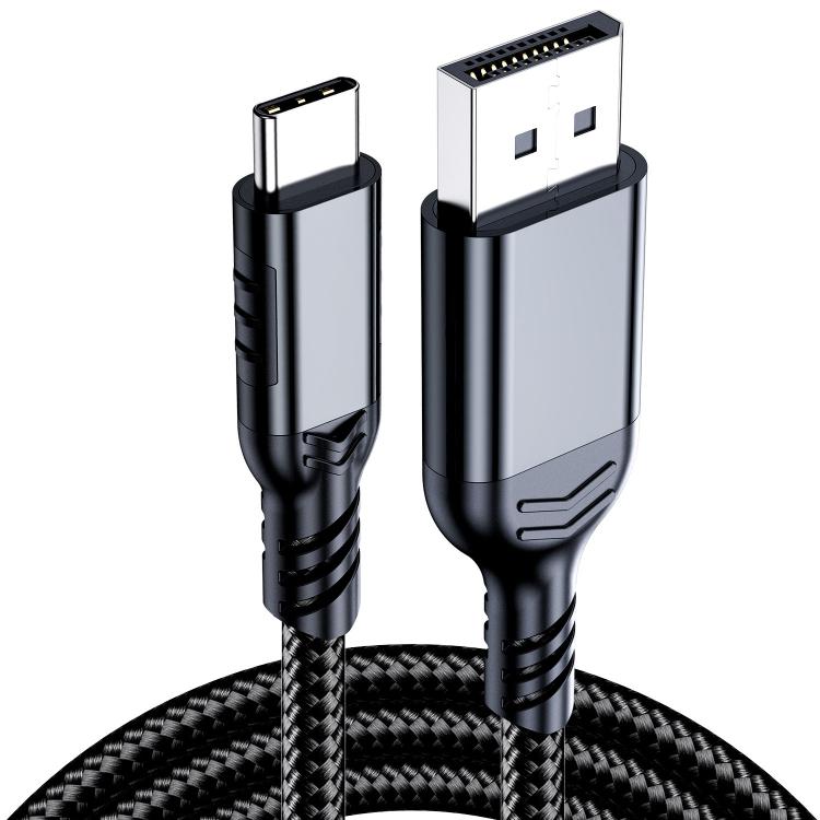 WG226 16K Ultra HD Type-C to DP 2.1 Display Cable Thunderbolt Adapter Cable No Logo, 1.5m No Logo, 1.8m No Logo