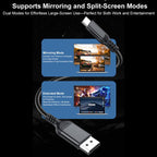 WG226 16K Ultra HD Type-C to DP 2.1 Display Cable Thunderbolt Adapter Cable No Logo, 1.5m No Logo, 1.8m No Logo