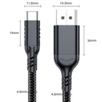 WG226 16K Ultra HD Type-C to DP 2.1 Display Cable Thunderbolt Adapter Cable No Logo, 1.5m No Logo, 1.8m No Logo