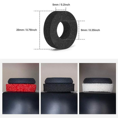 XDcase 8pcs Soft Silicone Aiming Precision Rings for PS4 / PS5 / Xbox / Switch / Google Stadia, 8PCS