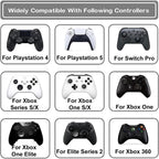 XDcase 16pcs Sponge Aiming Precision Rings for PS4 / PS5 / Xbox / Switch / Google Stadia, 16PCS