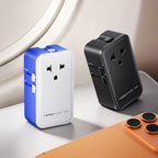 MOMAX UA36 1-World Pocket 70W 4-Port Ultra-Thin GaN Universal Travel Adapter, AU Plug, EU Plug, UK Plug, US Plug