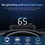 C100 Car HUD Head-up Display OBD2 Fault Code Elimination Overspeed / Fault Alarm, C100