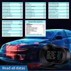 F9 OBD2 + GPS Mode Car HUD Head-up Display Speed / Water Temperature / Voltage Display, F9 OBD2 GPS