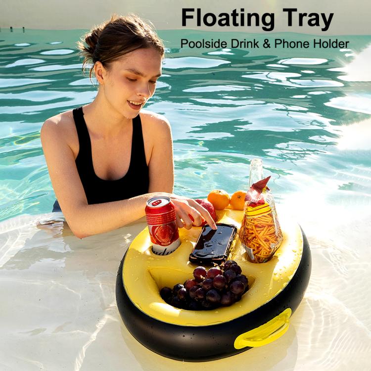 Ulefone UAN17 PVC Inflatable Floating Tray with Integrated Phone Holder