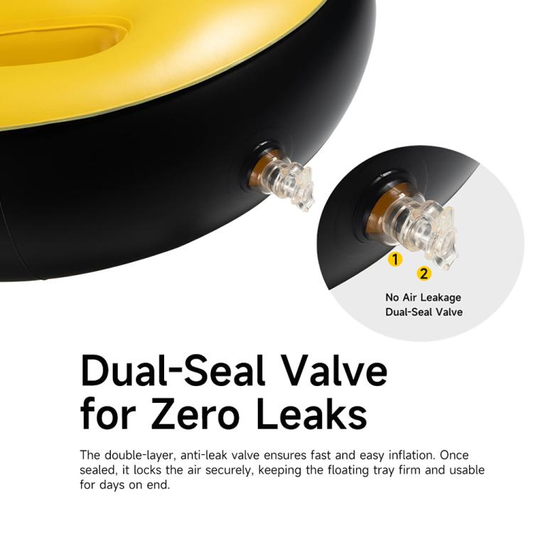 Ulefone UAN17 PVC Inflatable Floating Tray with Integrated Phone Holder