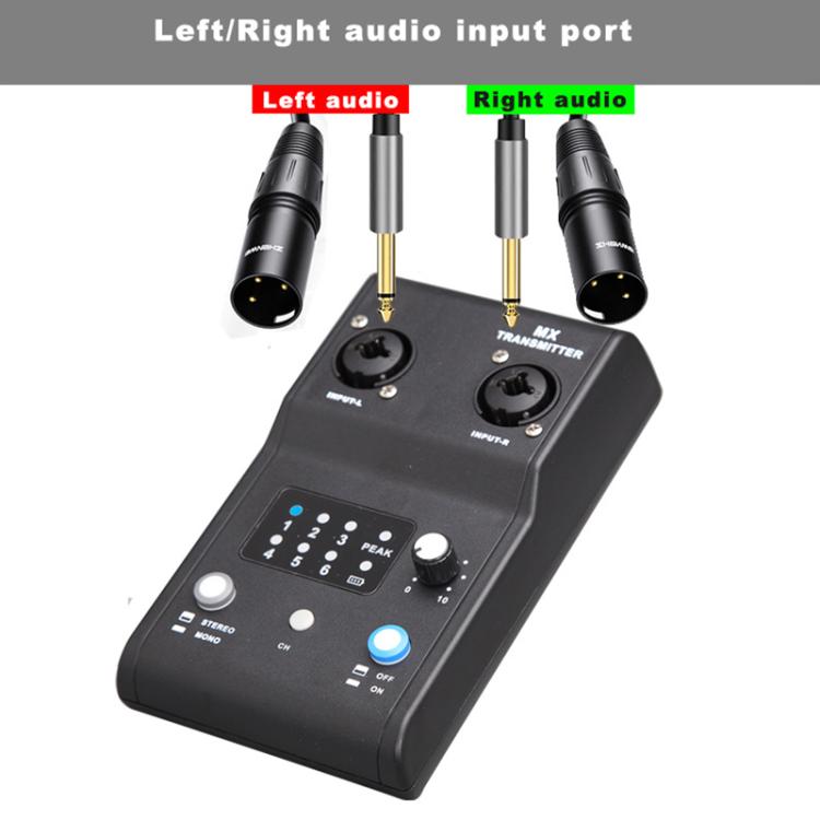 MX-M1 Portable Wireless In-Ear Monitoring System for Stage 1 TX & 1 RX, MX-M1