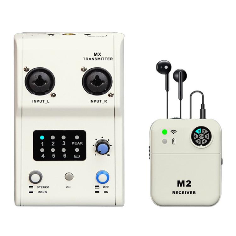 MX-M2 Portable Wireless In-Ear Monitoring System for Stage 1 TX & 1 RX, MX-M2
