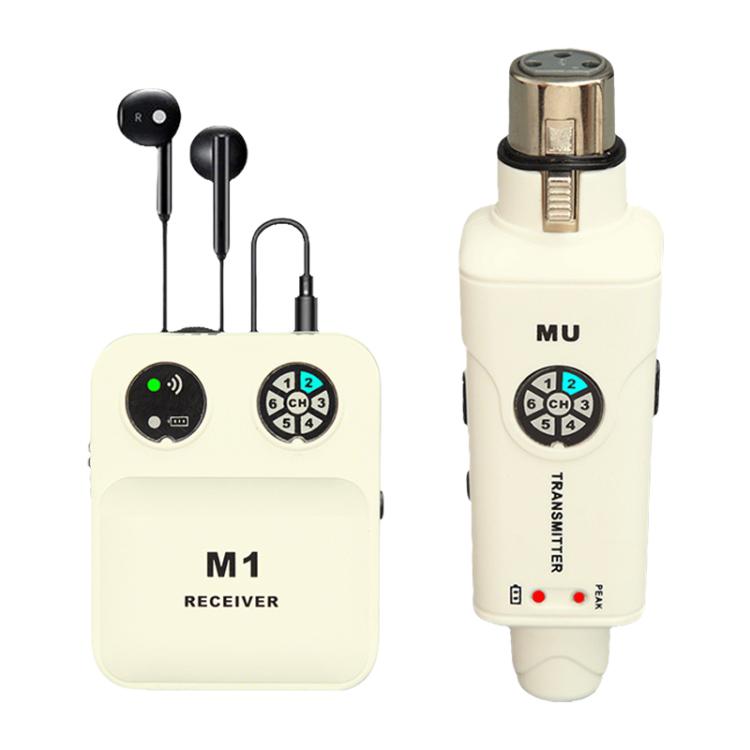 MU-M1 Portable Wireless In-Ear Monitoring System for Stage 1 TX & 1 RX, MU-M1